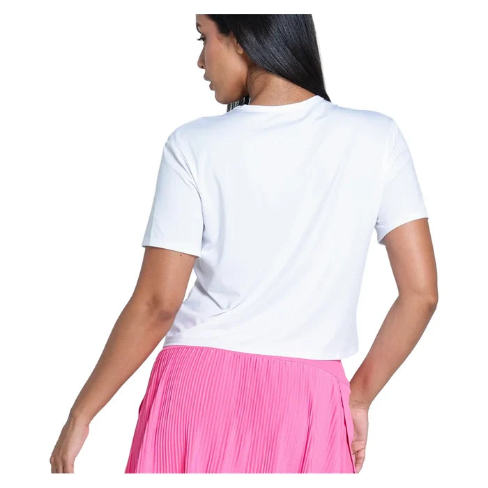 Women's LUV Power Box Court Top Black