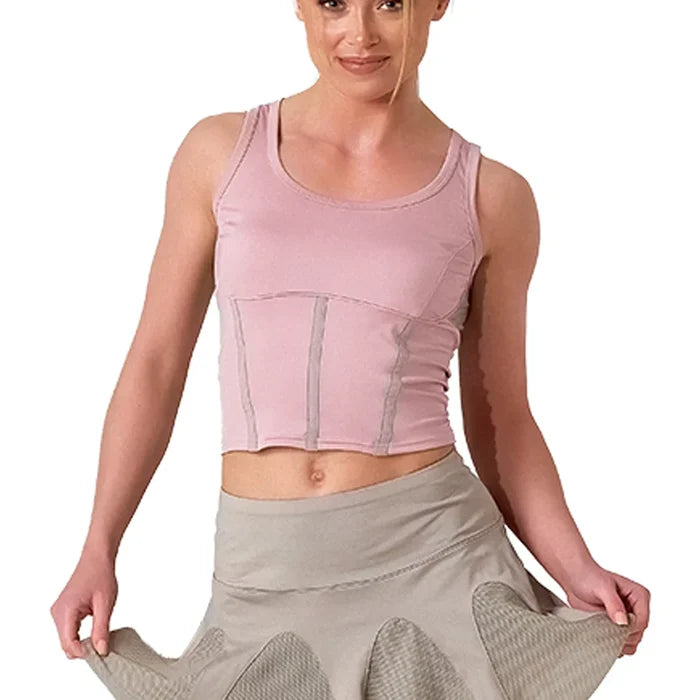 Women`s Mai Tennis Tank Dusty and Latte
