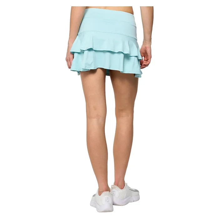 Women`s Match 13 Inch Tennis Skort Pastel Blue