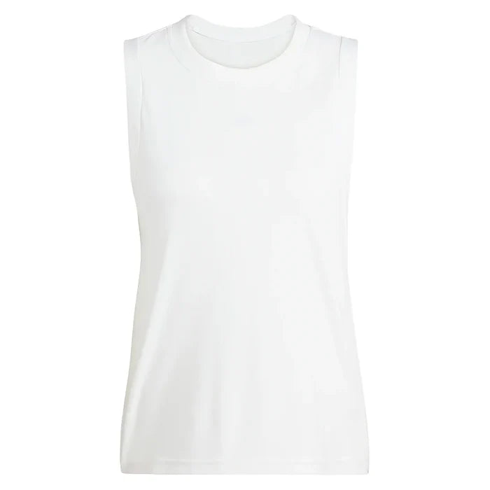 Women's Match Tank White