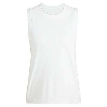 Women's Match Tank White