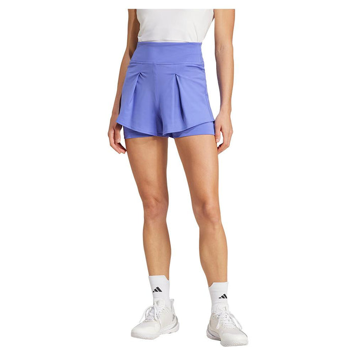 Womens Match Tennis Shorts Semi Cobalt and Blue
