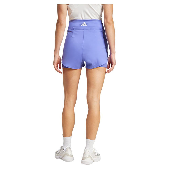 Womens Match Tennis Shorts Semi Cobalt and Blue