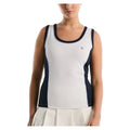 Women's Mixed Texture Square Neck Tank Bright White
