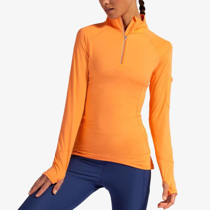 Women's Mock Zip Tennis Top