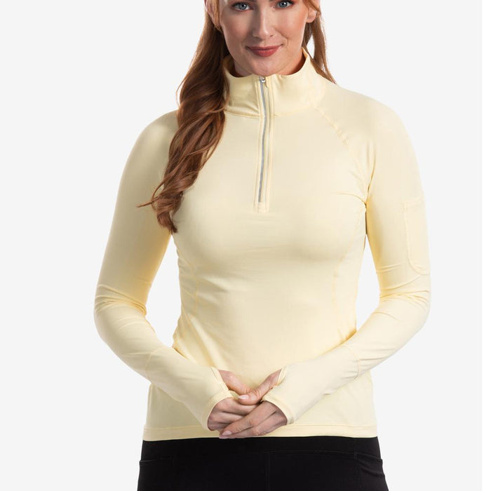 Women's Mock Zip Top