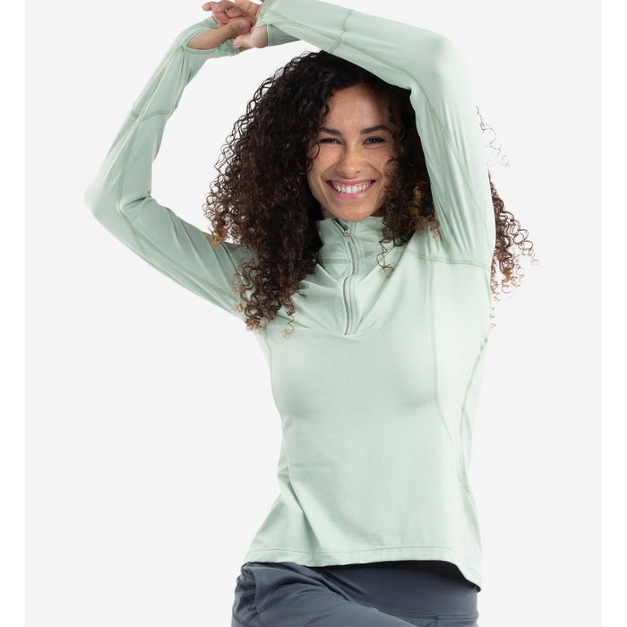 Women's Mock Zip Top