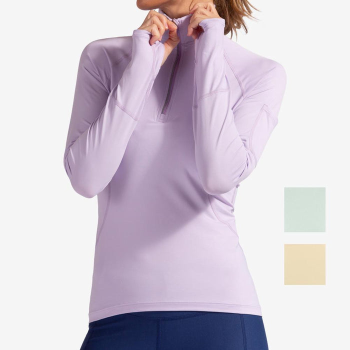 Women's Mock Zip Top