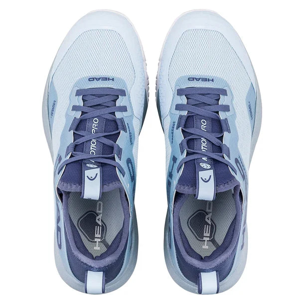 Women's Motion Pro Pickleball Shoes Light and Dark Blue