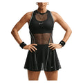 Women's New York Court Slam Dress Black and White