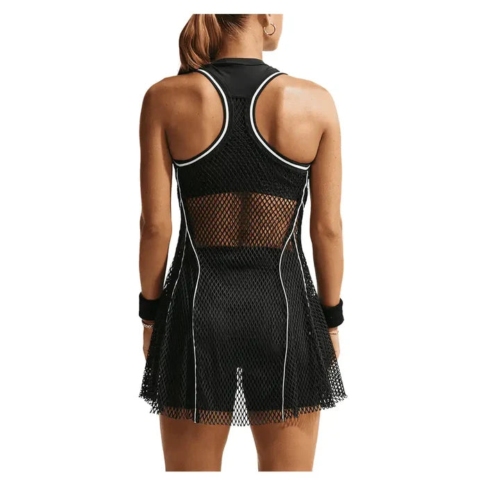 Women's New York Court Slam Dress Black and White