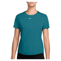 Women's One Classic Dri-FIT Short Sleeve Training Top, Nike, 372 Bright Spruce/White, Pickleball Express, FN2798-H26-372-BRIGHT-SPRUCE-WHITE-1