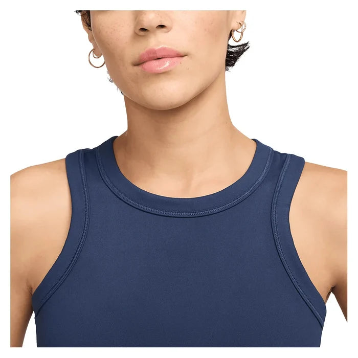 Women's One Fitted Dri-FIT Cropped Training Tank Midnight Navy