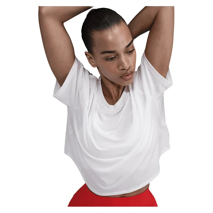 Women's One Relaxed Dri-FIT Cropped Short Sleeve Top