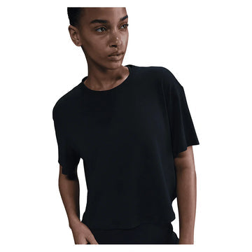 Women's One Relaxed Dri-FIT Cropped Short Sleeve Top