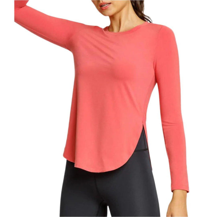Women's Panem Long Sleeve Top Cherry Rose