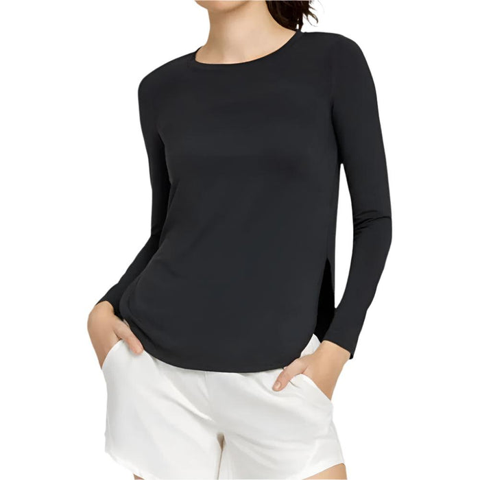 Women's Panem Long Sleeve Top Onyx