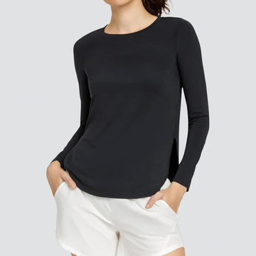 Women's Panem Long Sleeve Top Onyx