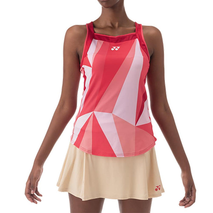 Women's Pattern Tank Top Tango Red