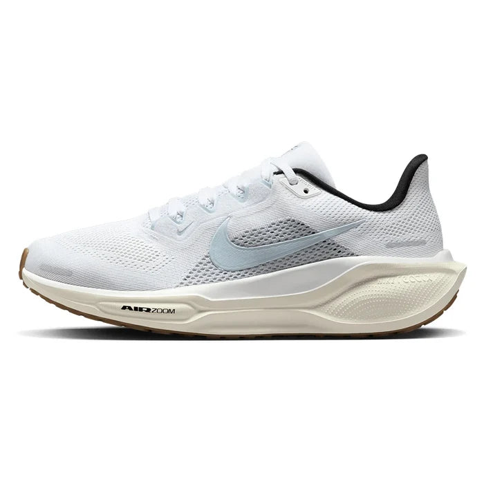Women's Pegasus 41 Running Court Shoes White and Blue Tint