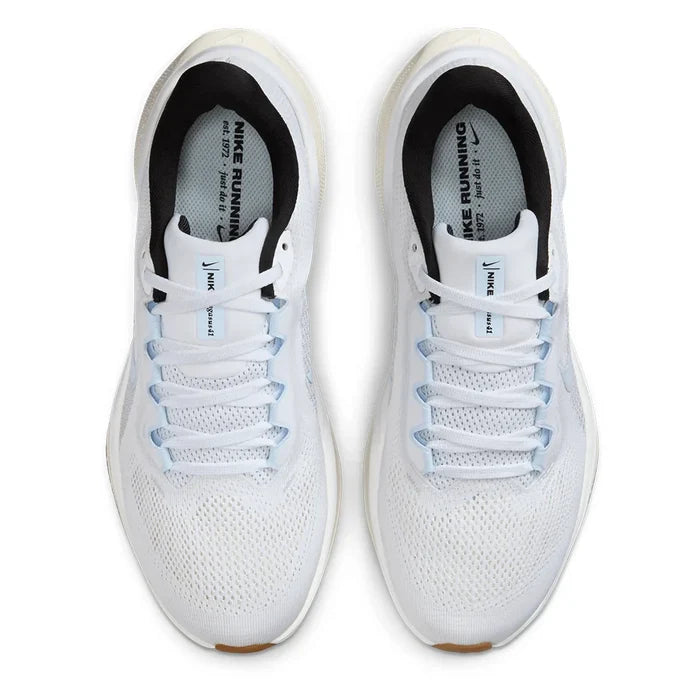 Women's Pegasus 41 Running Court Shoes White and Blue Tint