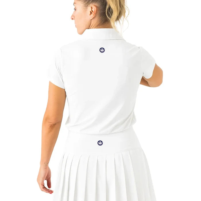 Women's Performance  Polo White