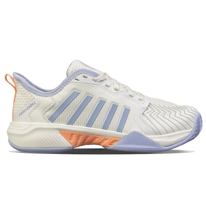 Women's Pickleball Supreme Court Shoes Star White and Heather