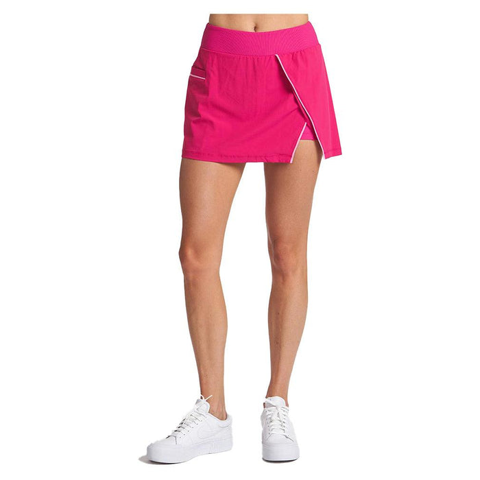 Women's Piped Slit Skort