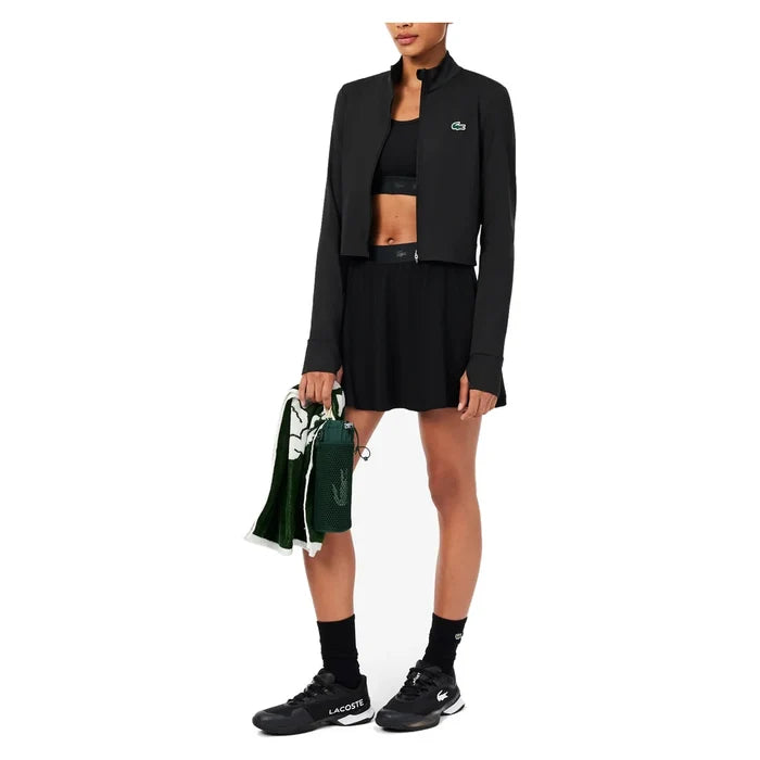 Women's Players Midlayer Black, Lacoste, Pickleball Express, SF6782-031F26-3