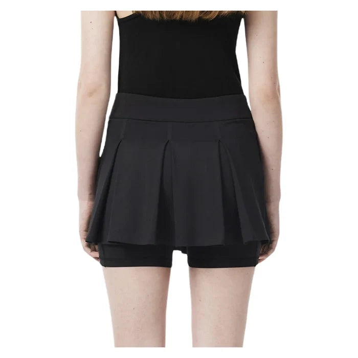 Women's Players Skirt Black, Lacoste, Pickleball Express, JF6780-031F26-1