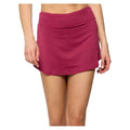 Women`s Pop 13 Inch Tennis Skort Burgundy