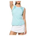 Women`s Power Tennis Tank Pastel Blue