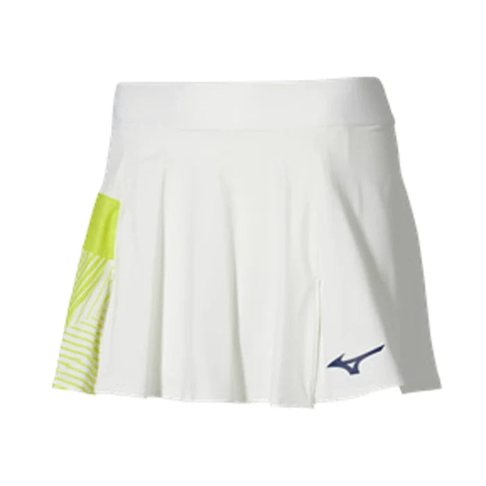 Women's Printed Flying Skort White and Yellow