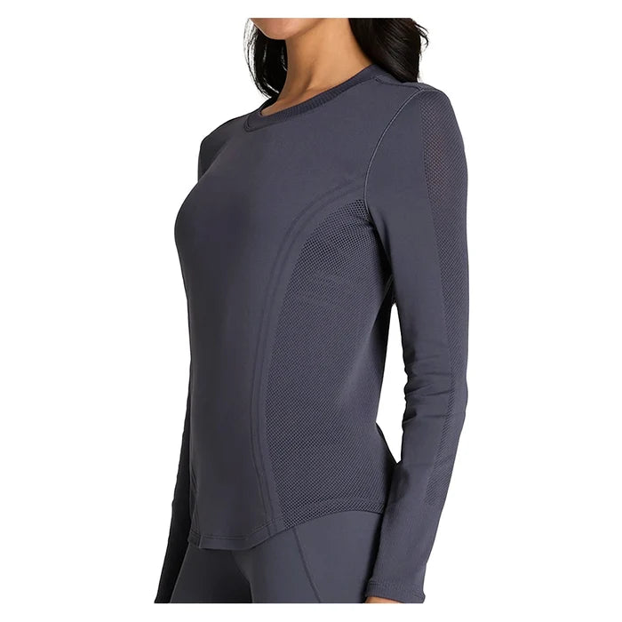 Women's Pro Seamless Long Sleeve Top Graystone