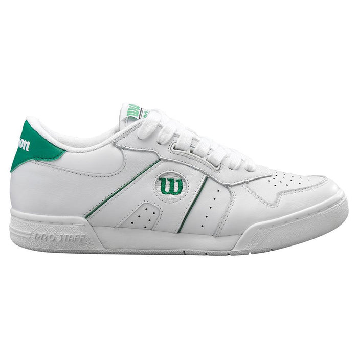 Women's Pro Staff 87 Sportstyle Court Shoes White and Bosphorous