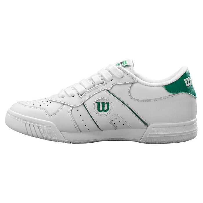 Women's Pro Staff 87 Sportstyle Court Shoes White and Bosphorous