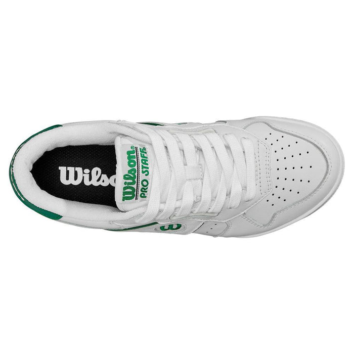 Women's Pro Staff 87 Sportstyle Court Shoes White and Bosphorous