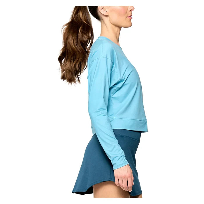 Women`s Rally Tennis Top Tiffany Blue