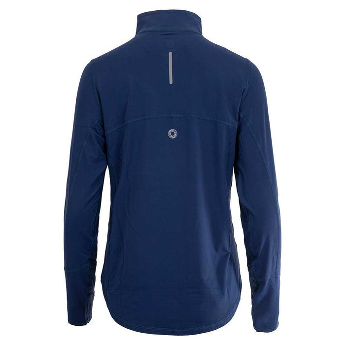 Women's Relaxed Mock Zip Tennis Top