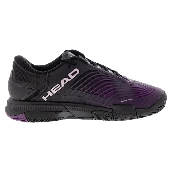 Women's Revolt Pro 4.5 Court Shoes Black and Plum