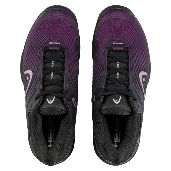 Women's Revolt Pro 4.5 Court Shoes Black and Plum