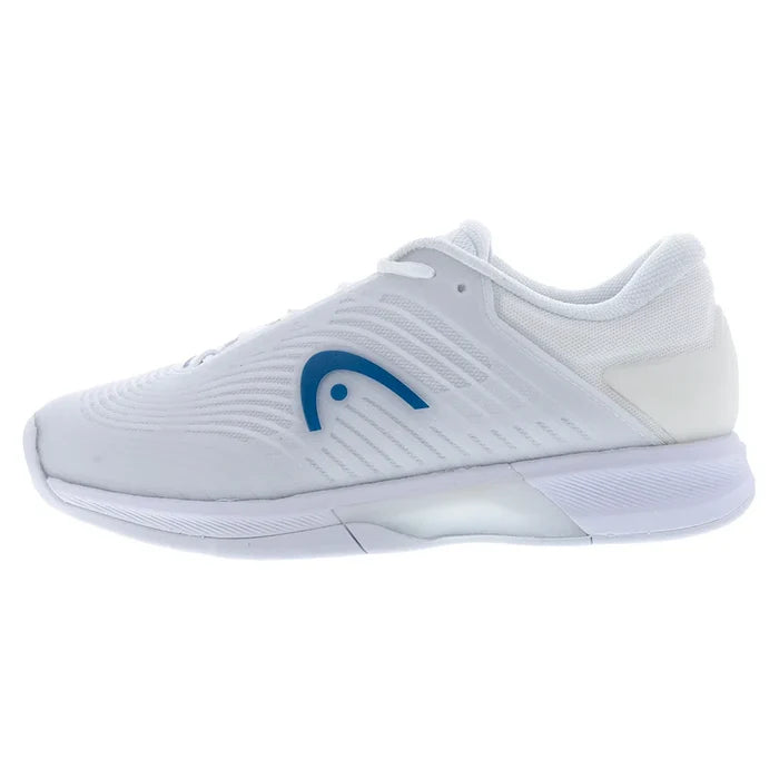Women's Revolt Pro 4.5 Court Shoes White and Twilight Blue