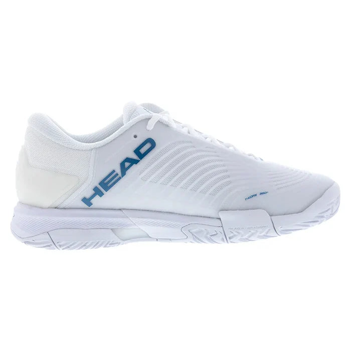 Women's Revolt Pro 4.5 Court Shoes White and Twilight Blue