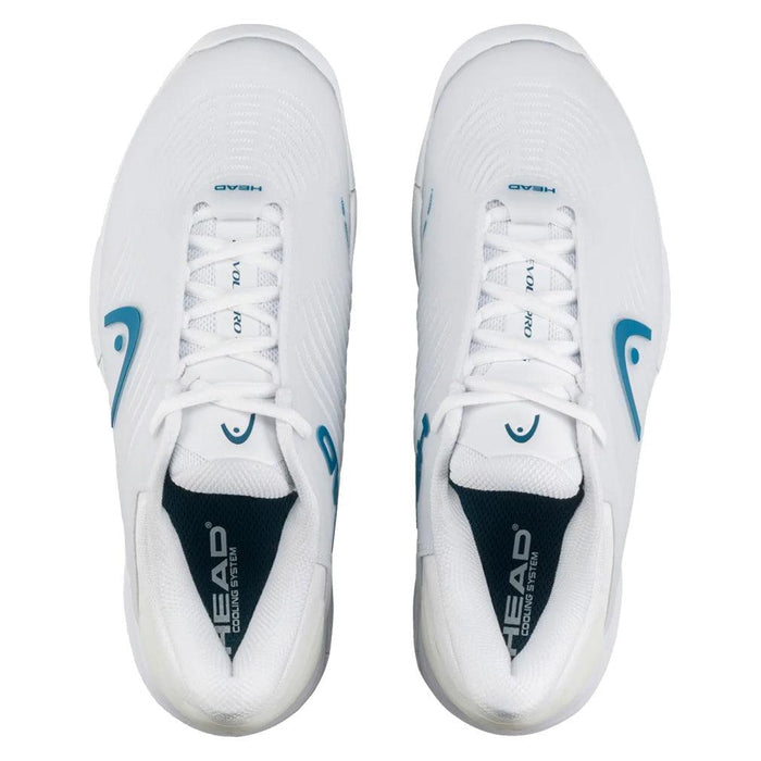 Women's Revolt Pro 4.5 Court Shoes White and Twilight Blue