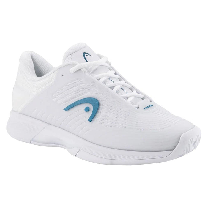Women's Revolt Pro 4.5 Court Shoes White and Twilight Blue