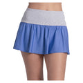 Women's Rib Line 13 Inch Flounce Skort Parisian Blue, Lucky In Love, Parisian Blue, Pickleball Express, CB871-434-PARISIAN-BLUE-1