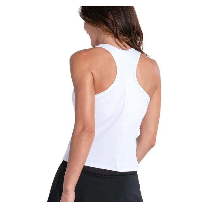 Women's Scoop Neck Rib Tank with Bra