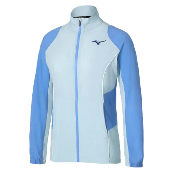 Women's Shadow Tennis Jacket Ice Water and Ultramarine-Apparel-Mizuno-Ice Water/Ultramarine-XS, [current_file_name-Tennis Express