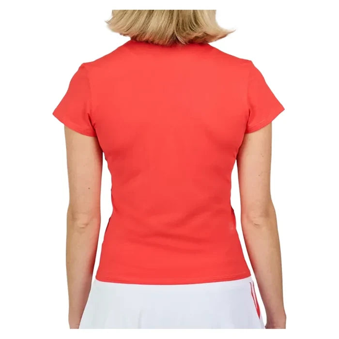 Women's Short Sleeve Top Hibiscus
