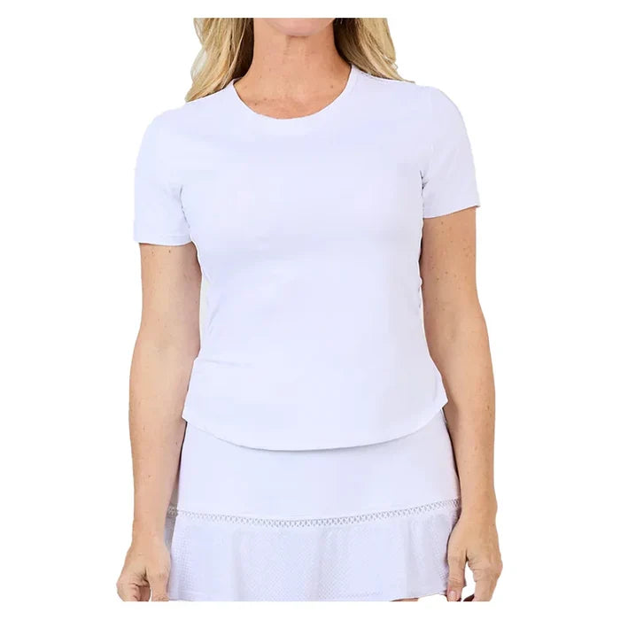 Women's Short Sleeve Top White